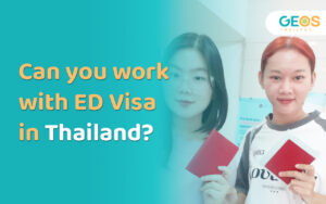 work with ed visa in thailand
