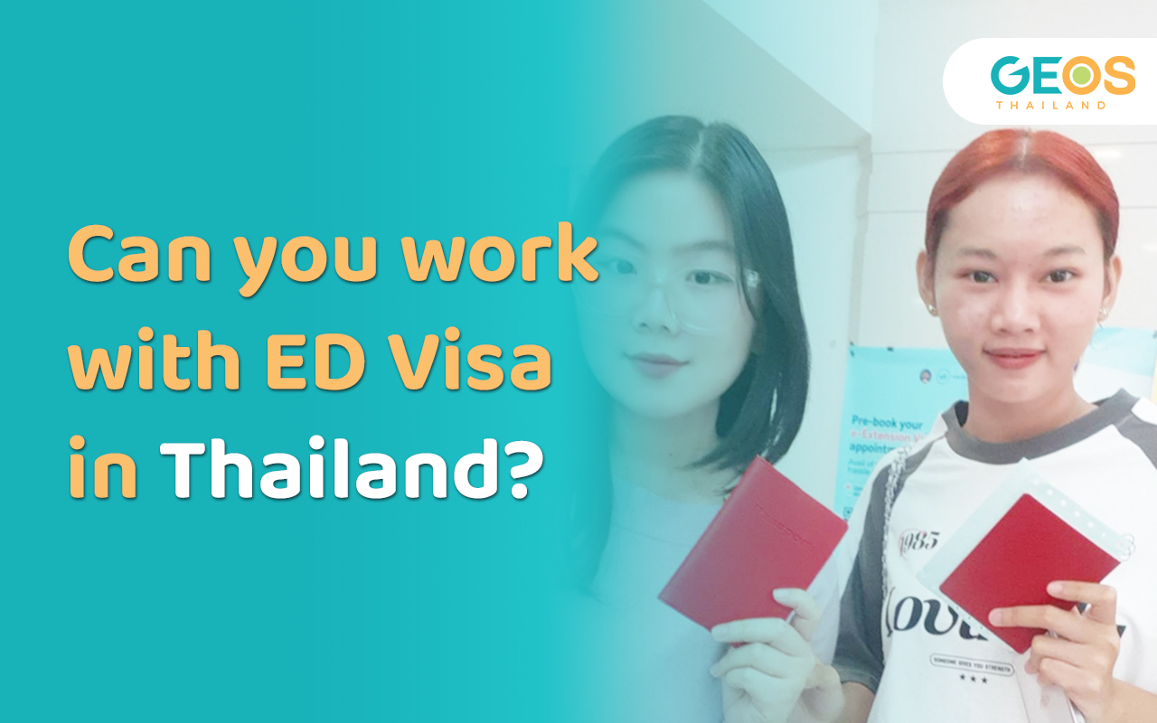 work with ed visa in thailand