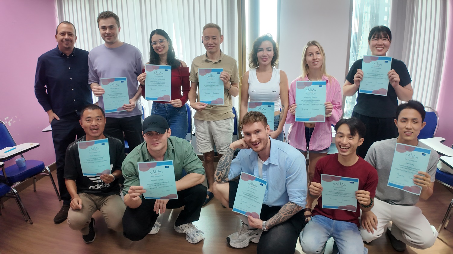 learning english in bangkok